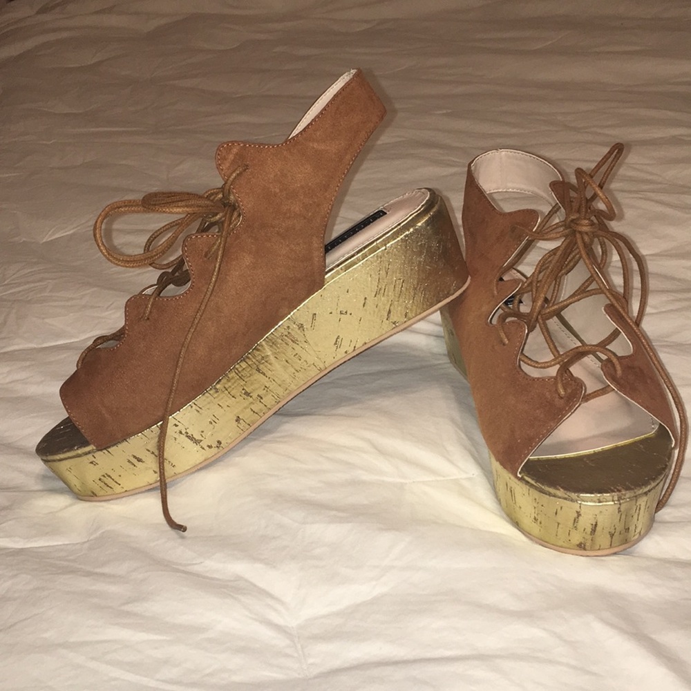 Brand New Eloquii Wedge sandles
